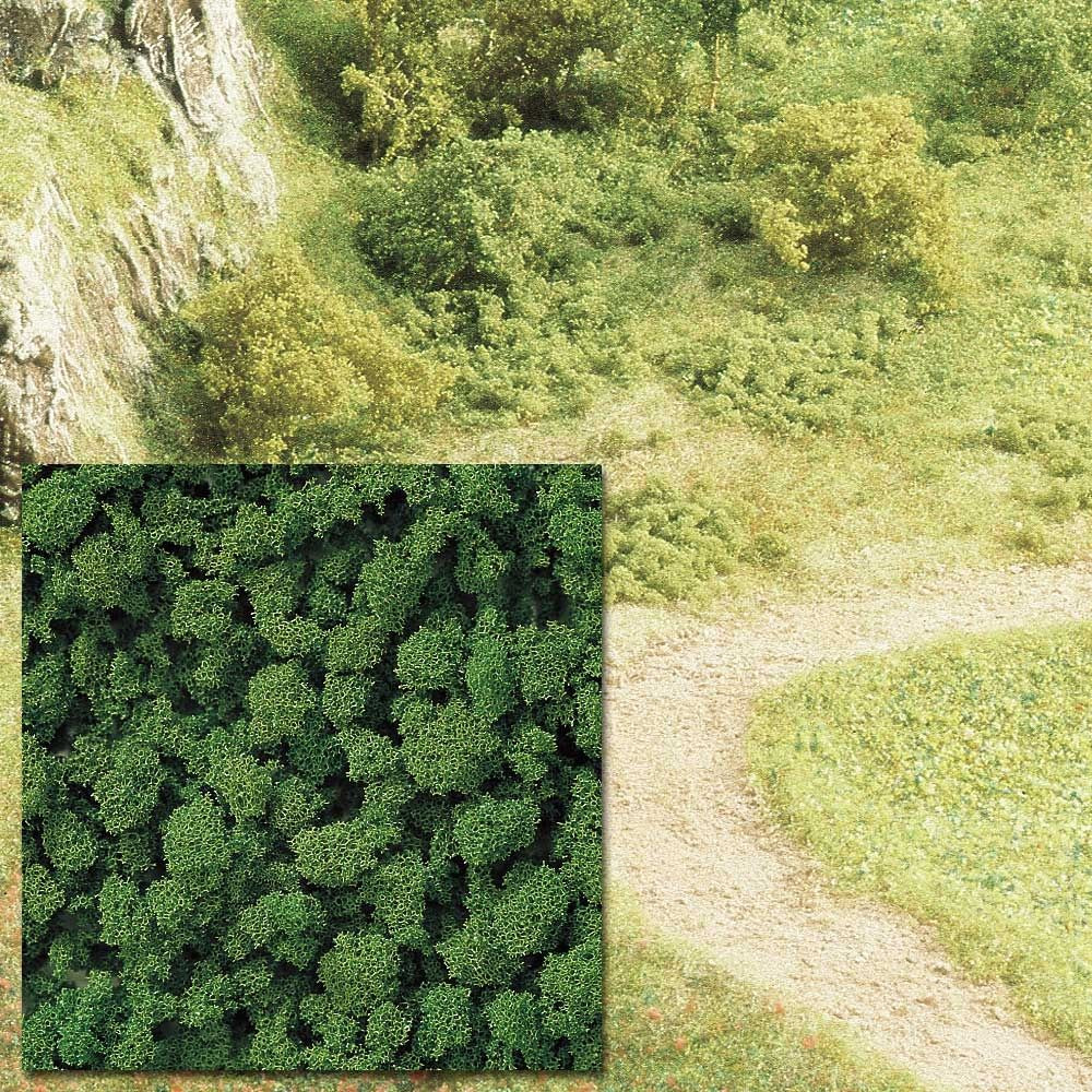 Mousse buisson vert moyen 1/87 BUSCH