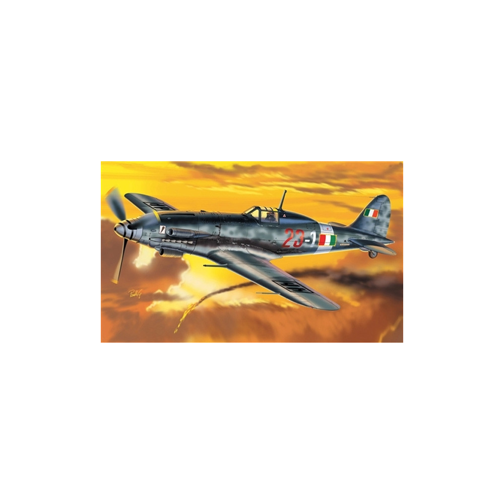 Macchi MC 205 Veltro WW2 maquette 1/72 ITALERI