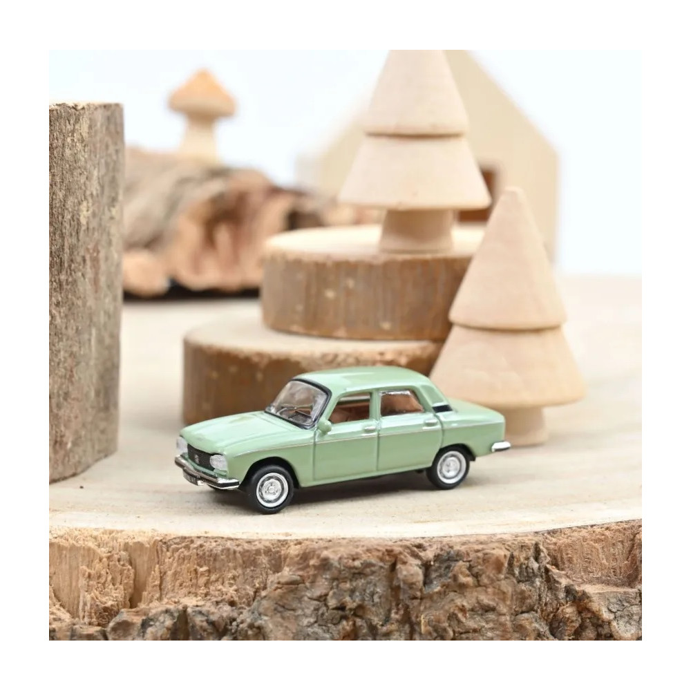 Peugeot 304 1977 Vert Doré métal Golden green metallic 1/87 NOREV