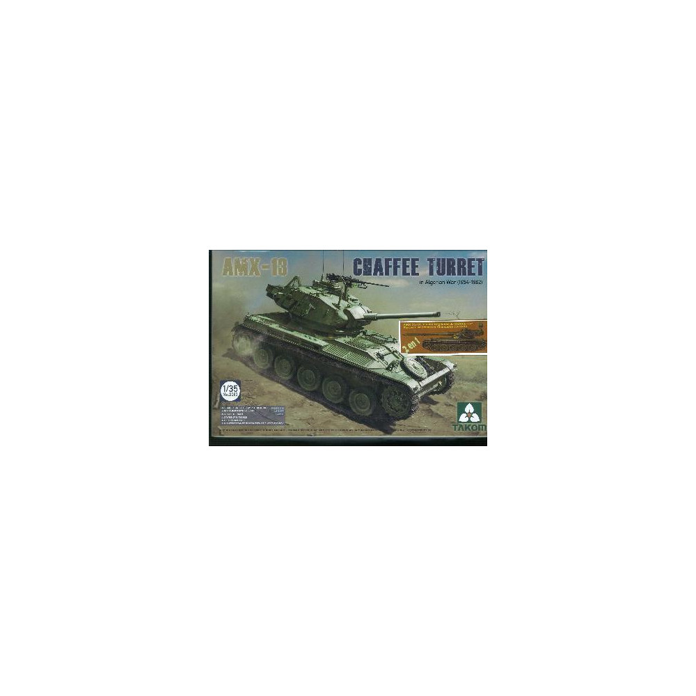 Char Tank AMX 13 Guerre Algérie maquette 1/35 TAKOM