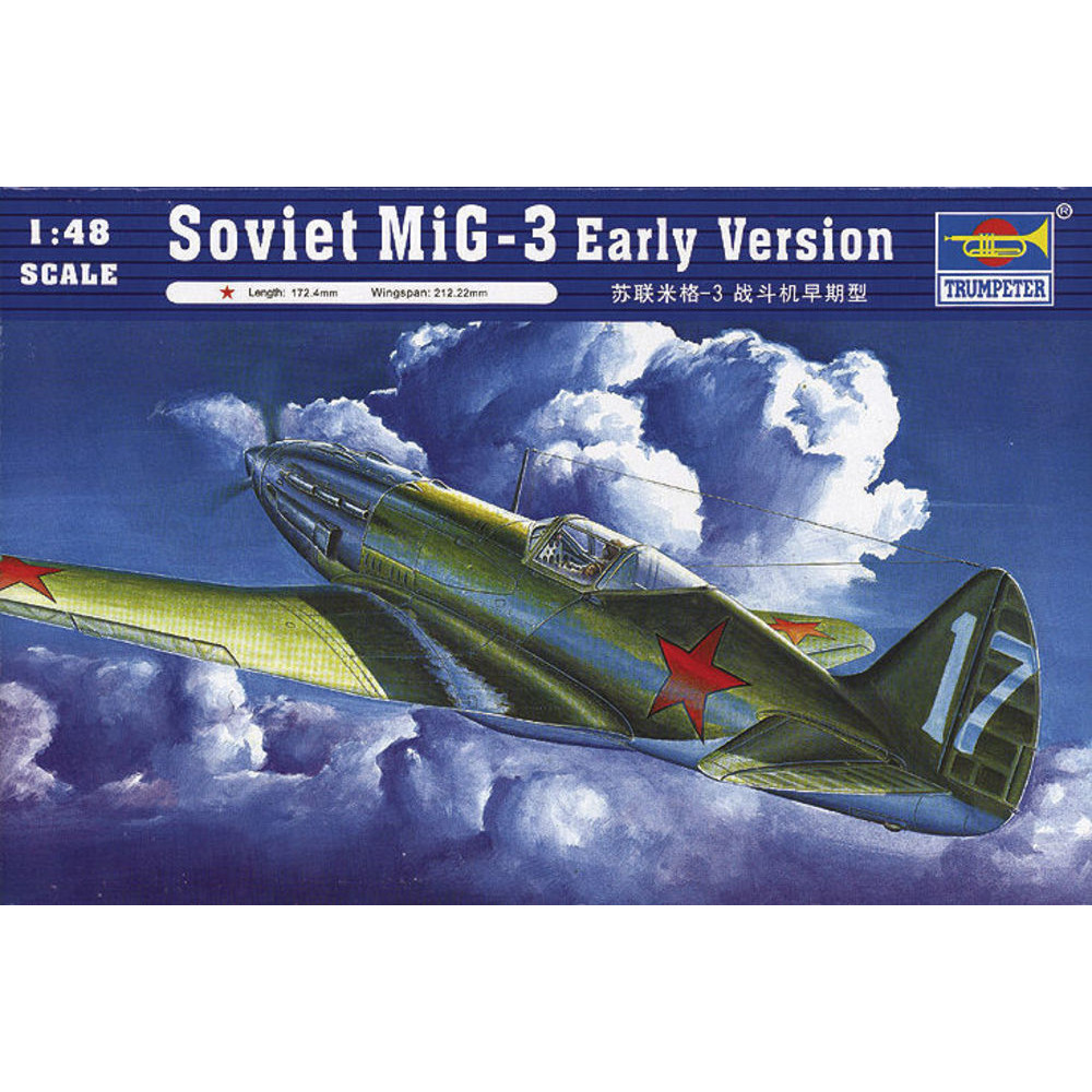 Soviet MIG-3 early version 1/48 TRUMPETER