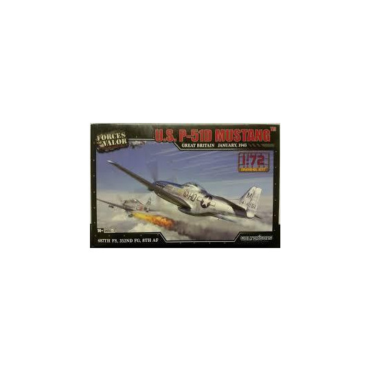 U.S. P-51D MUSTANG 1/72 FORCES OF VALOR