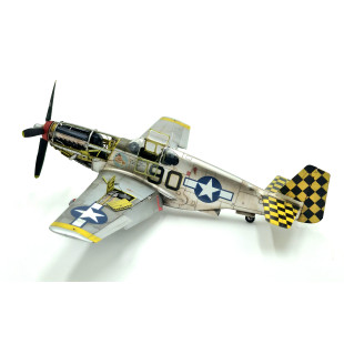 North American P-51B Mustang Bird cage canopy  1/48 maquette EDUARD Profipack