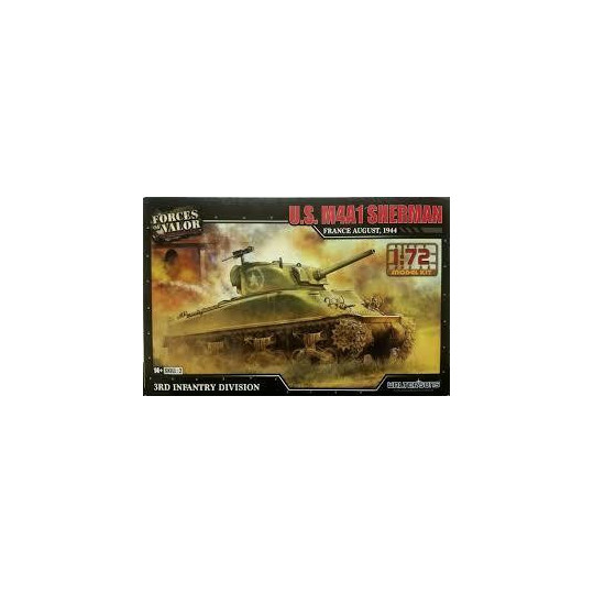 U.S. M4A1 SHERMAN 1/72 FORCES OF VALOR