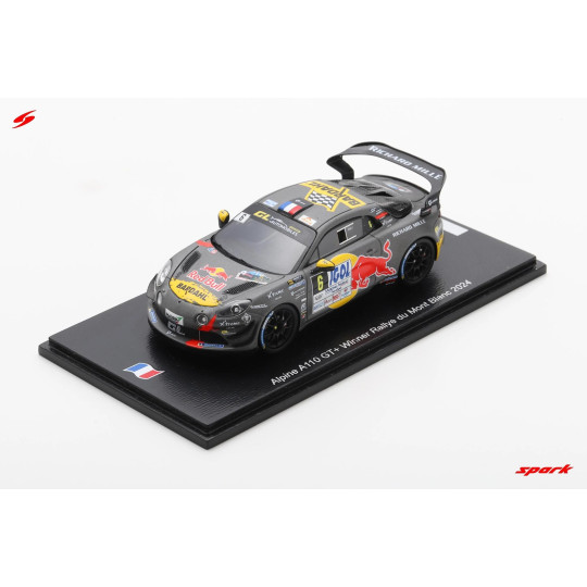 ALPINE A110 GT Rallye du Mont Blanc2024 S. Loeb1/43 SPARK