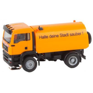 Camion Balayeuse MAN TGA 1/87 HO FALLER