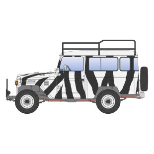 Voiture TOYOTA LAND CRUISER Safari maquette  1/35 ITALERI