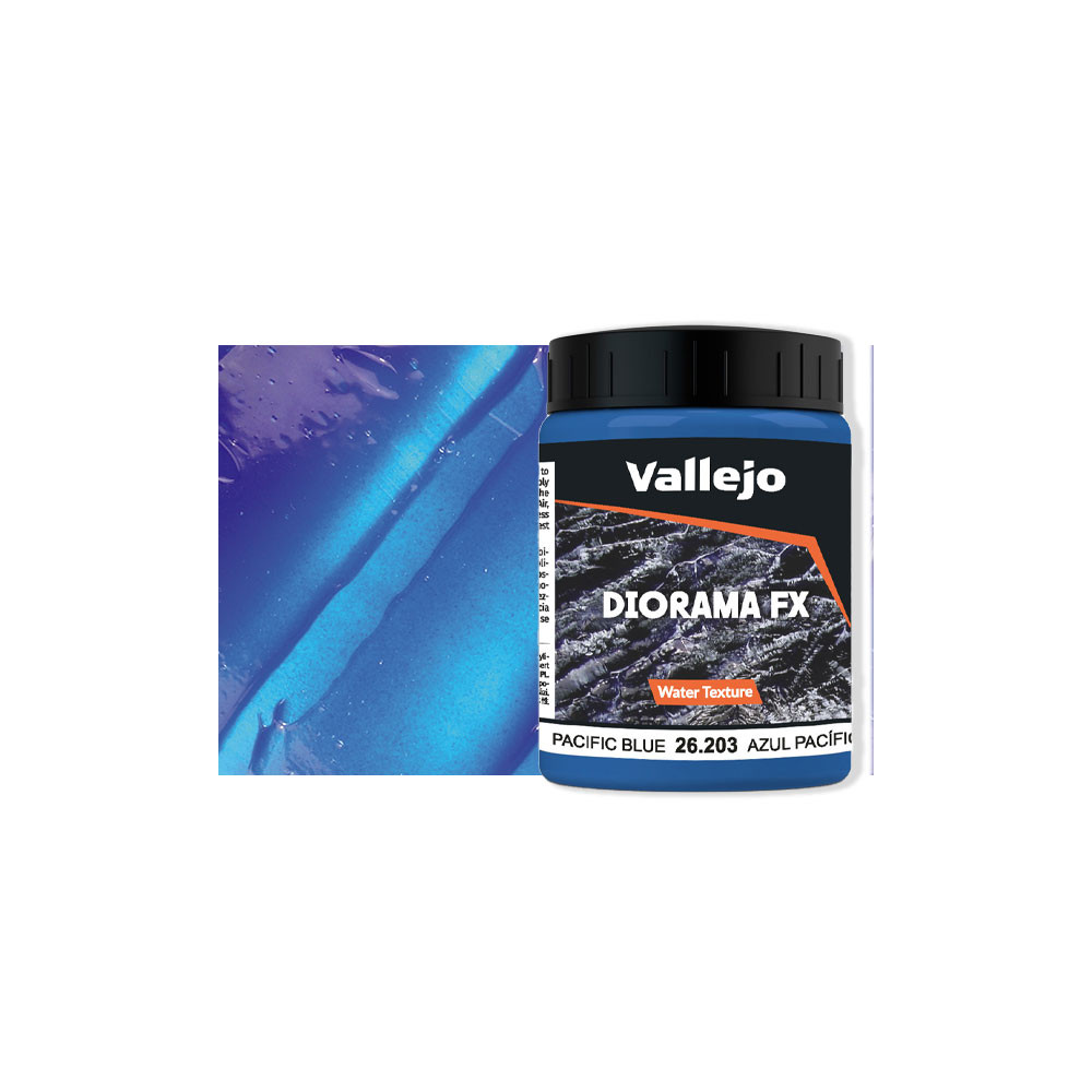 Eaux Bleu Pacific - Pacific blue GEL 200ml VALLEJO PRINCE AUGUST