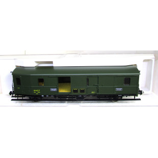 Wagon Fourgon couvert  SNCF essieux 1/87 HO FLEISCHMANN