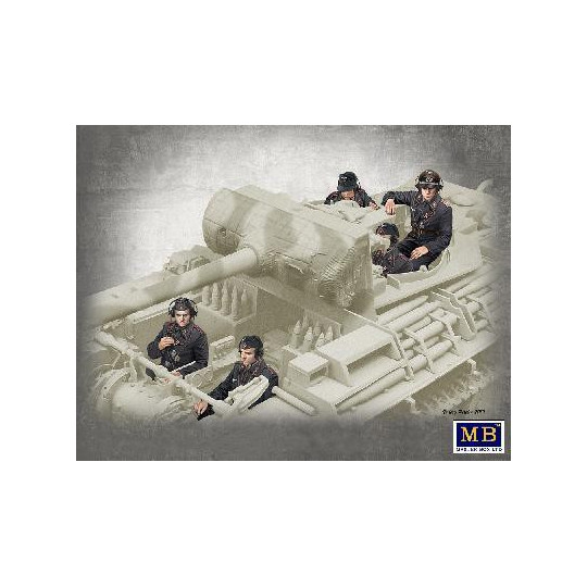 EQUIPAGE PANZER ALLEMANDS 1/35 MASTER BOX