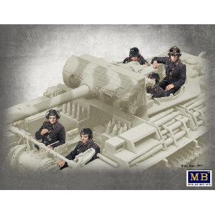 EQUIPAGE PANZER ALLEMANDS 1/35 MASTER BOX