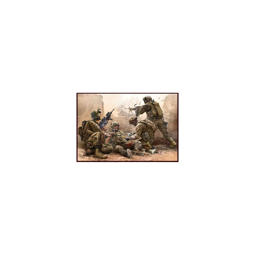 UNDER FIRE  INFANTERIE US IRAK 2010 1/35 MASTER BOX