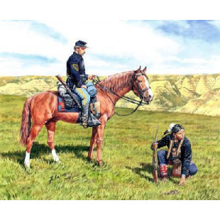 US CIVIL WAR SERIES YANKEE SCOUT&TRACKER 1/35 MB