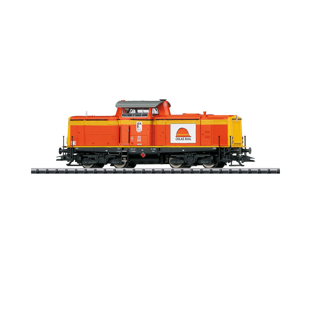 LOCOMOTIVE DIESEL DIGITAL SON COLAS RAIL BB Br212 HO 1/87 TRIX