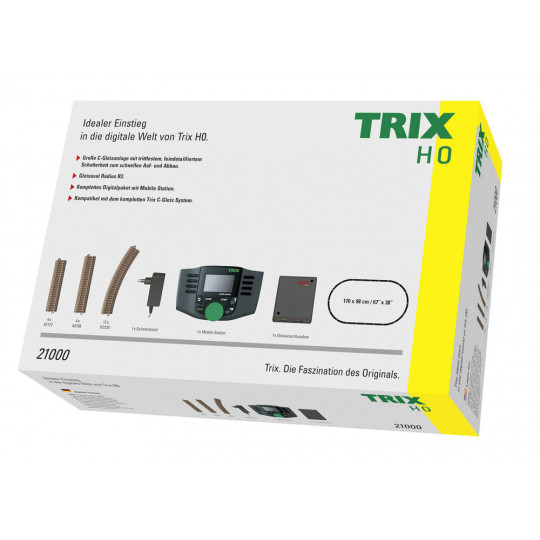 COFFRET DEPART DIGITAL  1/87 HO TRIX
