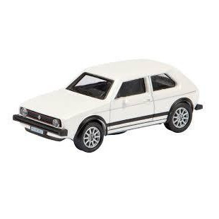 VOLKSWAGEN GOLF GTI BLANCHE 1/87 SCHUCO