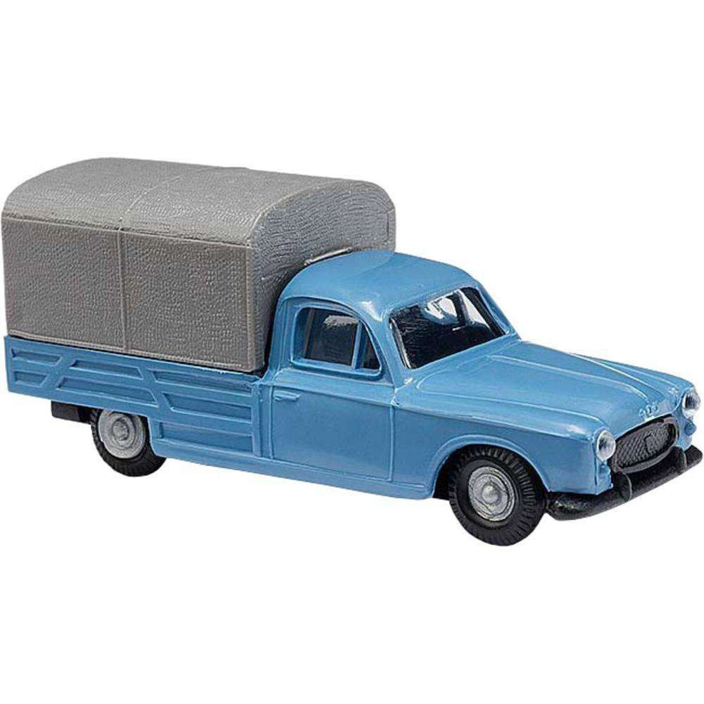 PEUGEOT 403 BACHE BLEU 1/87 HERPA