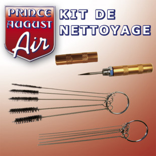 KIT DE NETTOYAGE POUR AEROGRAPHE PRINCE AUGUST