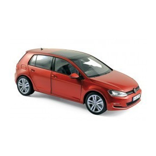 VOLKSWAGEN GOLF 2014 ROUGE METALIC 1/18 NOREV