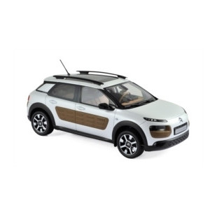 CITROEN C4 CACTUS 2014 BLANC ET CHOCOLAT 1/18 NOREV