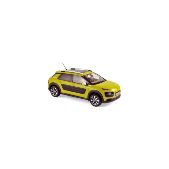 CITROEN C4 CACTUS 2014 JAUNE ET NOIR 1/18 NOREV