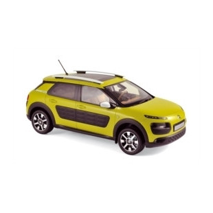 CITROEN C4 CACTUS 2014 JAUNE ET NOIR 1/18 NOREV