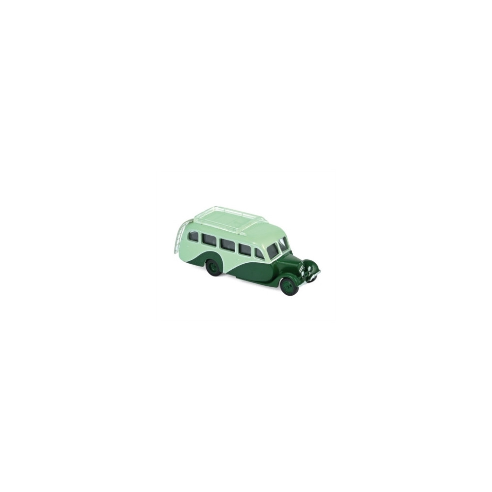 AUTOCAR BUS  U23 1947 VERT CLAIR/FONCE 1/87 NOREV