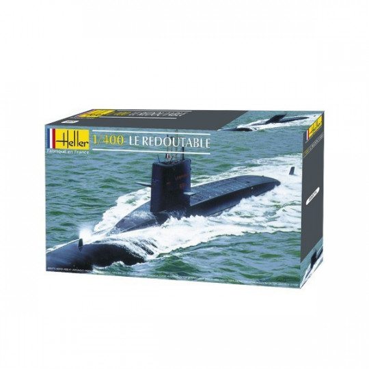 Sous-marin SSBN LE REDOUTABLE maquette 1/400 HELLER