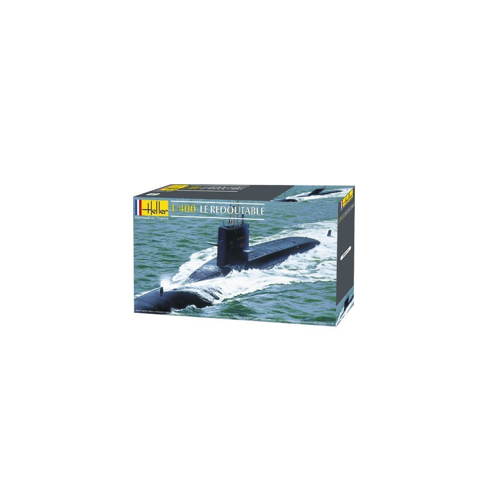 Sous-marin SSBN LE REDOUTABLE maquette 1/400 HELLER