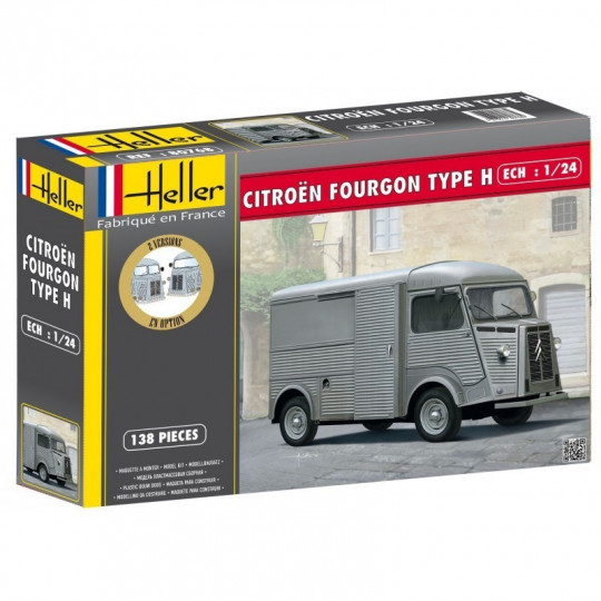 Citroën Fourgon HY "TUBE" maquette 1/24 HELLER