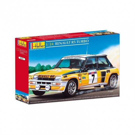 Renault 5 Turbo "tour de Corse" maquette 1/24 HELLER