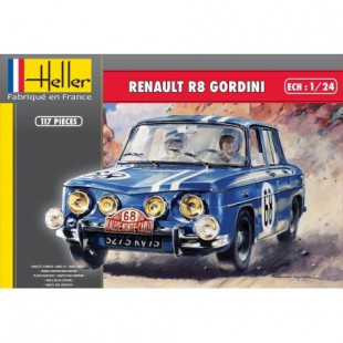 Renault 8 GORDINI maquette 1/24 HELLER