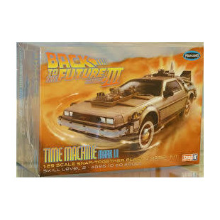 DELOREAN BACK TO THE FUTURE 3 1/25 POLAR LIGHT