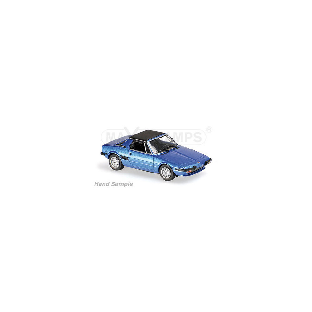 FIAT X1/9 BLEU 1974 1/43 MAXICHAMPS