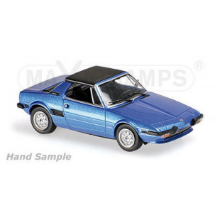 FIAT X1/9 BLEU 1974 1/43 MAXICHAMPS