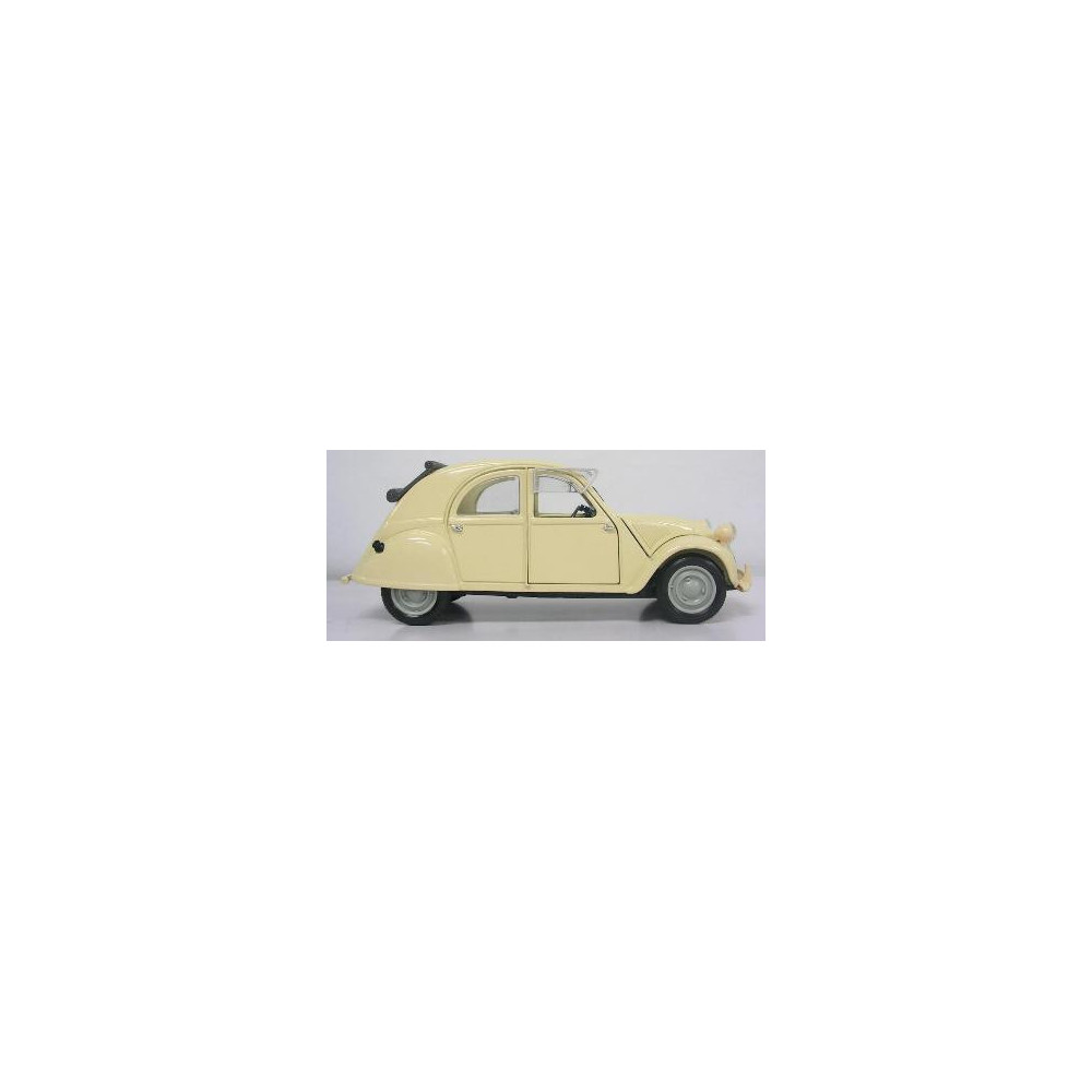 CITROEN 2CV -1952- MAISTO 1/18 ème JAUNE