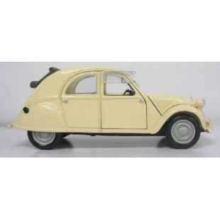 CITROEN 2CV -1952- MAISTO 1/18 ème JAUNE