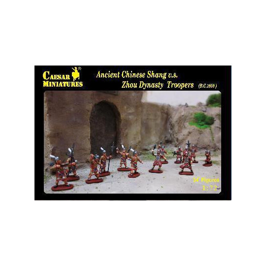 TROUPES CHINOISES ANCIENNES 1/72 CAESAR MINIATURES