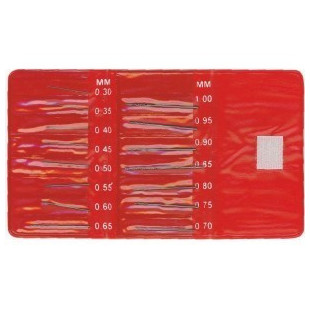 SET DE 15 FORETS H.S.S. 0.3 A 1MM HOLI