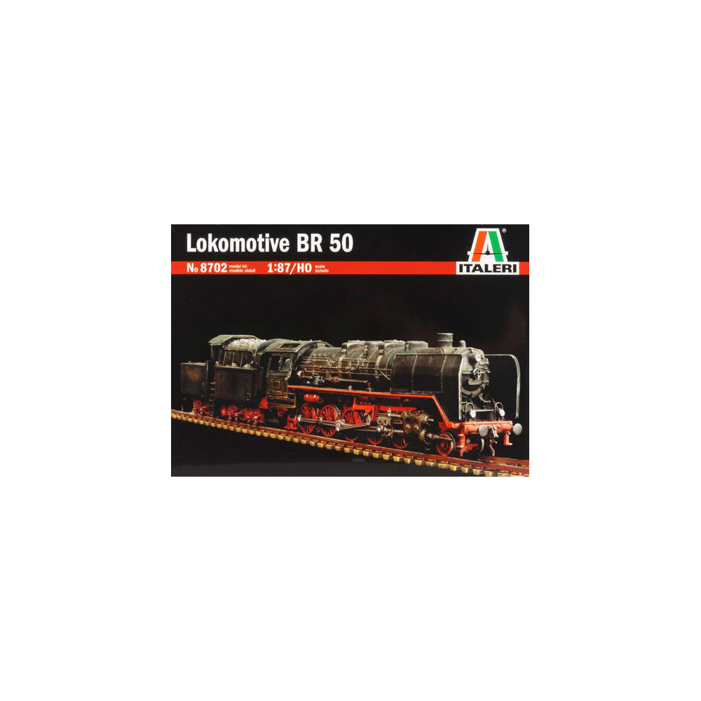 LOCOMOTIVE VAPEUR BR50 1/87 ITALERI