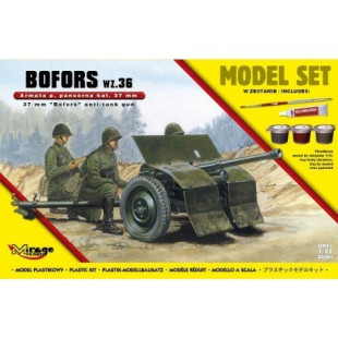 CANON ANTI CHAR " BOFORS" 1/35 MIRAGE HOBBY