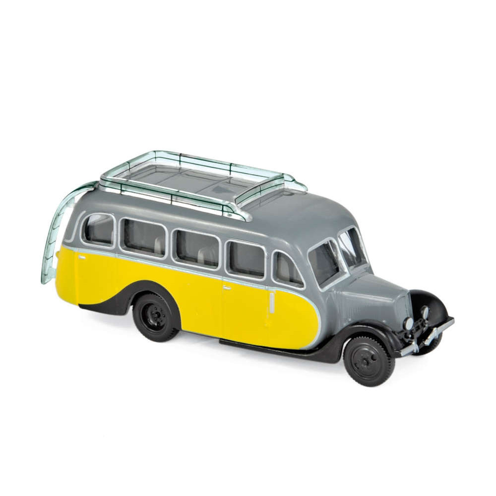 AUTOCAR BUS  U23 1947 JAUNE ET GRIS 1/87 NOREV