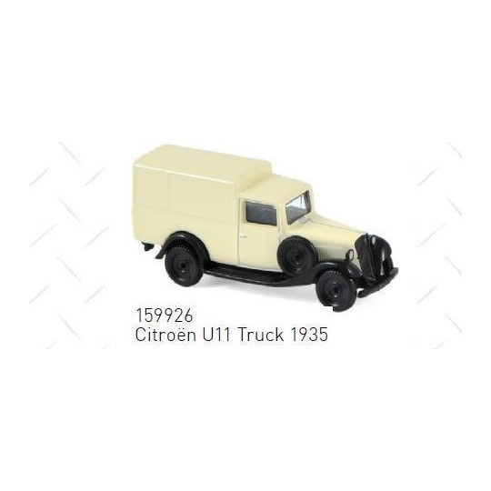 CITROEN U11 1935 CREME ET NOIR 1/87 NOREV