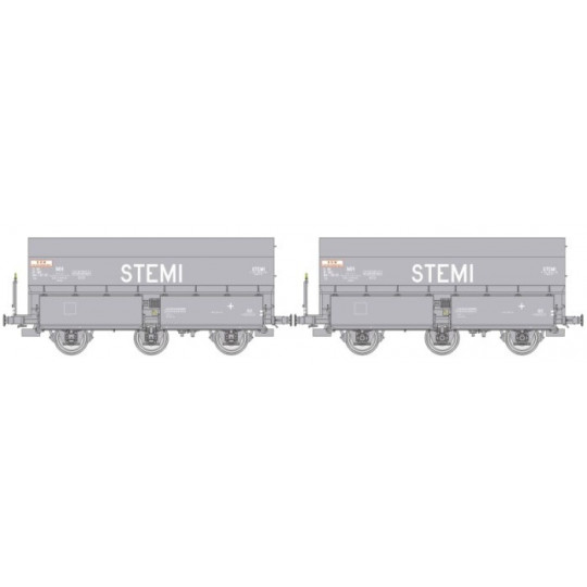 SET 2 WAGONS TREMIE COKE MH 45 Ep.IV STEMI - HO - REE