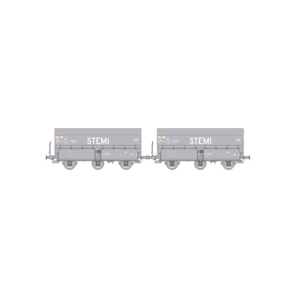 SET 2 WAGONS TREMIE COKE MH 45 Ep.IV STEMI - HO - REE