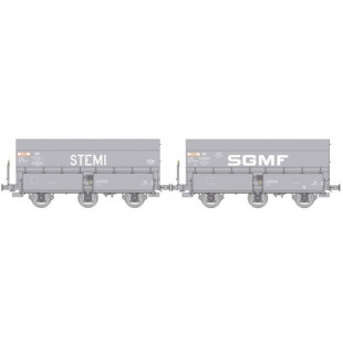 SET 2 WAGONS TREMIE COKE MH 45 Ep.IV STEMI - HO - REE