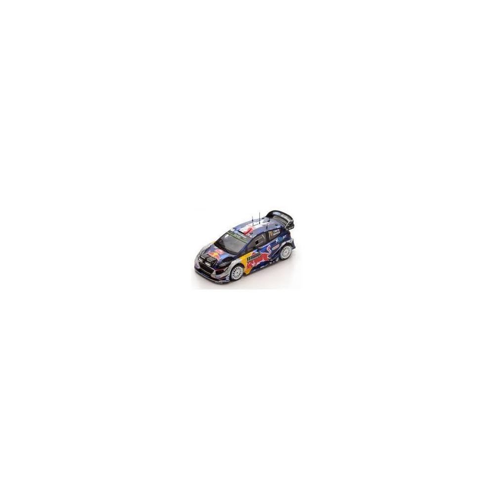 Ford Fiesta n°1 Ogier Vainqueur Monte-Carlo 2017 1/43 SPARK