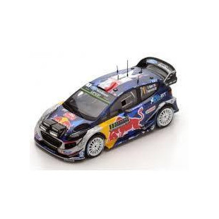 Ford Fiesta n°1 Ogier Vainqueur Monte-Carlo 2017 1/43 SPARK