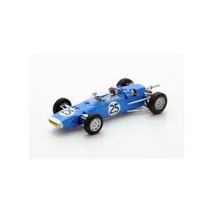 Voiture miniature Matra MS1 n 25 pilotée par Jackie Stewart au Test en F3 à Goodwood en 1966 1/43 SPARK