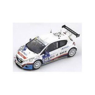 Peugeot 208 GTI N°215 24h Nurburgring 1/43 SPARK